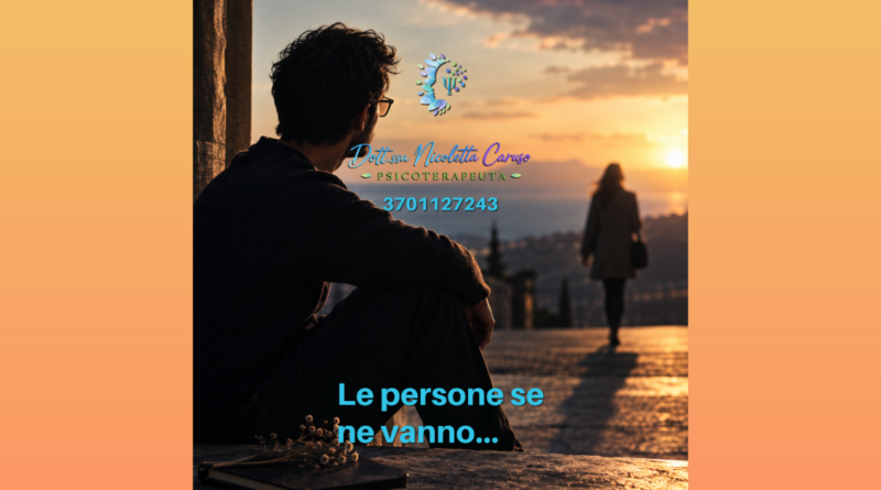 Le persone se ne vanno…